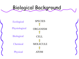 Biological Background