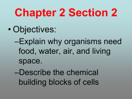 4 Classes of Organic Compounds: