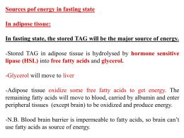 Lec6 Fatty acid oxid..