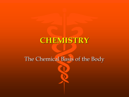 Chemistry ppt - BEHS Science
