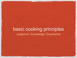 basic cooking principles 1