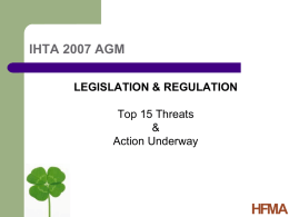 DA `Threats` Presentation - May 2007