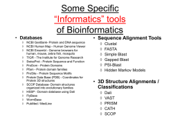 PPT - CABM Structural Bioinformatics Laboratory