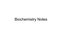 Chemistry in Biology