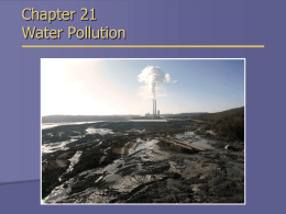 1. Point Source Pollution