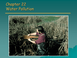 CH 22 Water Pollution