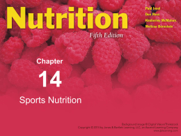 Chapter 11: Sports Nutrition: Eating For Peak Performance