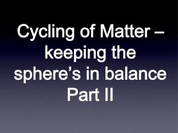 1.3.Cycling of Matter Part2x