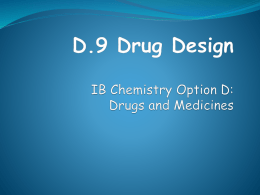 Option D9 Drug Design HL