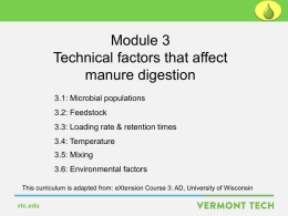 Module 3 - Joan`s courses at Vermont Tech