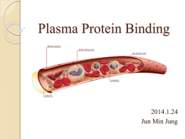 Plasma Protein Binding