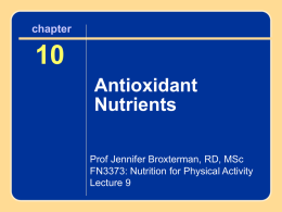 FN3373-Lecture-9-OWL-Ch-10-Antioxidantsx