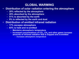 global warming - anslab.iastate.edu