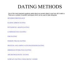dating methods