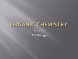 organic chemistry - Spokane Public Schools