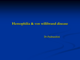 haemophilia final