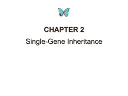 Sex-linked single-gene inheritance patterns