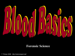 Blood Basics ( PPT )