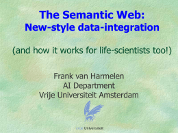 Semantic Web for life scientists