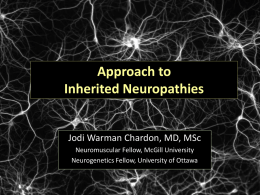 Approach to Inherited Neuropathies