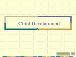 Chapter 3: Child Development