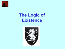 The logic of Existence - ORION Active Structure