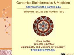 Genomics Bioinformatics & Medicine