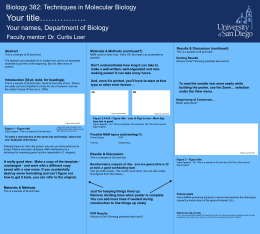 bio382_ppt_template - University of San Diego Home Pages