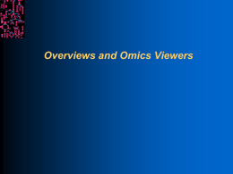 overview-omics - SRI International