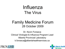 Influenza: The Virus