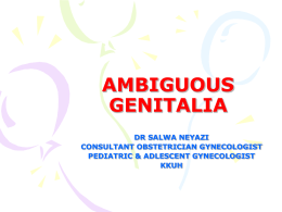 ambiguous genitalia