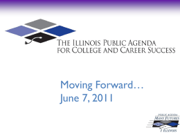 The 90-Day Agenda - Illinois Board of Higher Education