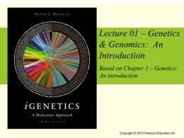 Genetics & Genomics