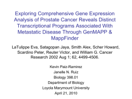 Exploring Comprehensive Gene Expression