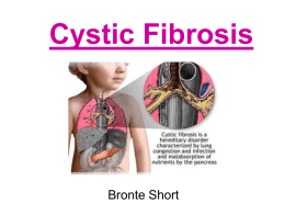 Cystic Fibrosis - 10Science2-2010