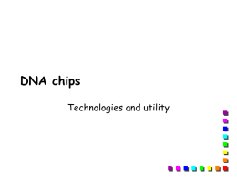 cDNA chips
