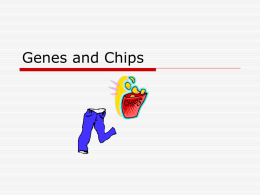 Genes and Chips