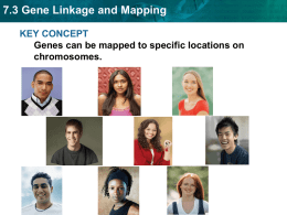 7.3 Gene Linkage and Mapping