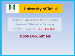 ABO blood group System By