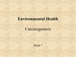 Carcinogenesis1