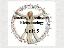 Genetics, Heredity, and Biotechnology