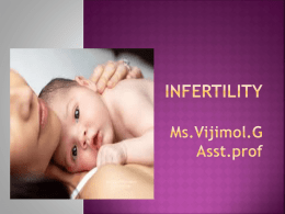 infertility in genetics - Akal College Of Nursing