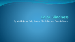 Color Blindness PPT