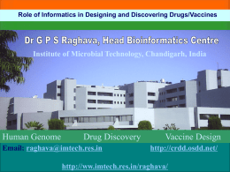 genome - Institute of Microbial Technology