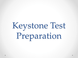 Keystone Test Preparationx