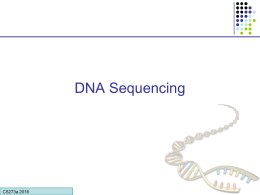DNA Sequencing