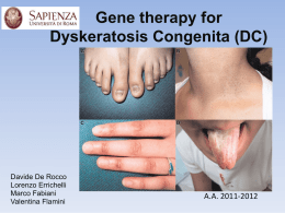 Gene therapy for Dyskeratosis Congenita (DC)