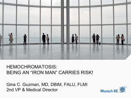 Hemochromatosis - Being an Iron Man Carries Risk