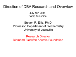Ellis - Diamond Blackfan Anemia Foundation, Inc.