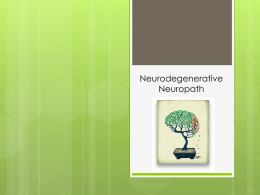 Presentation - Neuropathology